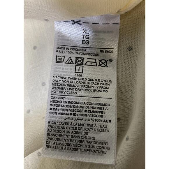 Old Navy Women’s Polka Dot Tank Blouse Size XL - Picture 7 of 11